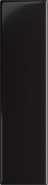 Настенная плитка Masovia Nero Gloss 7.8х29.8 Tubadzin глянцевая керамическая 5900199263482