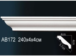 Перфект Карниз потолочный гладкий AB172