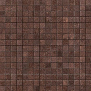 Мозаика Blaze Corten Mos Q (9BQC) 30,5x30,5 керамика матовая чип 1.7x1.7 мм, коричневый