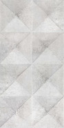 Настенная плитка GT64VG Loft Серый тип 1 25х50 Global Tile матовая керамическая