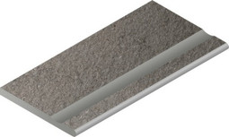 Керамогранит Фумэ Бортик 30x60 с Выемкой Закругленный Italon x2 матовый 620090001038