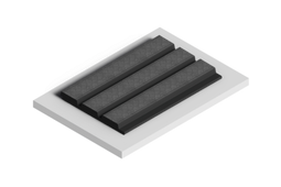 Декоративная панель Hiwood LV124LE1 GR27K полистирол 2700х120х12 мм