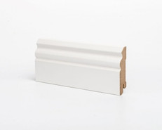 Напольный плинтус Премиум Universal: белый 60, 80, 100 мм окрашенный