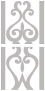 Бордюр Vogue Fascia Bianco 31.5х63 Petracer`s Gran Gala глянцевый керамический GG VOGUE FASC 04