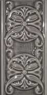 Бордюр Cevica Plus Classic 10 Basalt 7.5х15