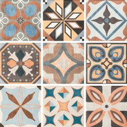 Керамогранит Colors Mix 20x20 универсальный матовый