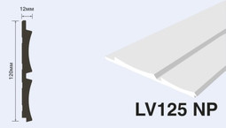 Декоративная панель Hiwood LV125 NP