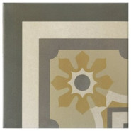 Декор Caprice Burgundy Corner керамический