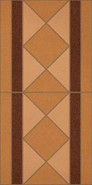 Бордюр Cenefa Basildon Natural 15,8x31,6 керамический