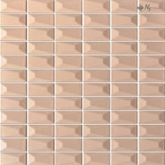 Мозаика NSmosaic R-360 керамика матовая 30х30 см чип 23х48 мм, бежевый