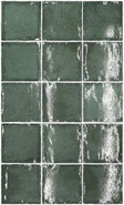 Настенная плитка Altea Pine Green 10x10 Equipe глянцевая керамическая 27603