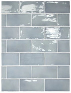 Настенная плитка 26901 Manacor Blue Moon 7,5х15 см Equipe глянцевая керамическая