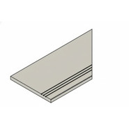 Керамогранит Fossil Grey Bordo 30x120 Grip Dx Italon x2 антискользящий (grip) бортик угловой правый 620090001449