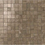 Мозаика S.M. Woodstone Taupe Mosaic / S.M. Вудстоун Таупе керамика 30.5х30.5 см глянцевая, коричневый
