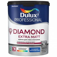 Dulux Diamond Extra Matt краска для стен и потолков, глубокоматовая, база BW (4.5 л)