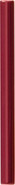 Бордюр Raccordo Jolly Lampone 1.3х20 Petracer`s Grand Elegance Rubino глянцевый керамический RAC JOL 14
