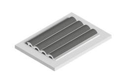 Декоративная панель Hiwood LV140 GR17 полистирол 2700х120х12 мм