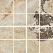 Мозаика Onyx and More Gold. Blend Satin 6 mm Mos 30x30 см керамогранит Casa Dolce Casa сатинированная чип 75х75 мм, бежевый 767782