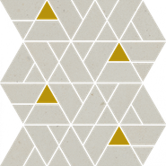 Мозаика Italon Avantgarde Pure Mosaico Luxor керамогранит 30.7х30.9 см матовая оранжевый, серый 620110000238