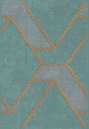 Декор Альберта Темная D1 28х40 Axima матовый керамический СК000037036
