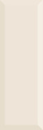 Настенная плитка Monocolor Biselado Brillo Cava 10x30 глянцевая керамическая
