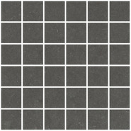 Мозаика Living Ceramics Noon Mosaic 55 Anthracite Anti-Slip 30x30 керамогранит чип 55х55 мм, черный LV11677