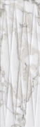 Настенная плитка Decorado Calacatta Gold Matt R 31,5x100 Undefasa матовая, рельефная (структурированная) керамическая 57112