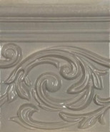 Декор Decor Poesia Grey 17.8х15 глянцевый