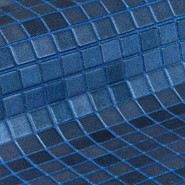 Мозаика Ezarri Sagittarius стекло 31.3х49.5 см глянцевая чип 25х25 мм, синий