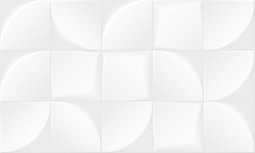 Настенная плитка Blanc white 02 Gracia Ceramica 30x50 матовая, рельефная (структурированная) керамическая 010100001390