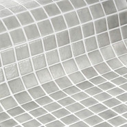Мозаика Ezarri 2560-B Safe стекло 31.3х49.5 см матовая, антислип чип 25х25 мм, серый