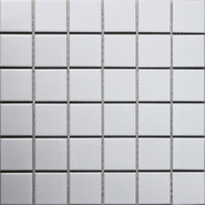 Мозаика Керамическая White Matt 48x48 (ID1005) 306х306х6