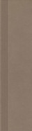 Ступень фронтальная Intero Mocca Stopnica Prosta Nacinana Mat. 29,8x119,8 керамогранит матовая 5900144071773
