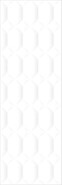 Настенная плитка Polar White Hexa 30х90 Gravita глянцевая, рельефная (структурированная) керамическая 78801886