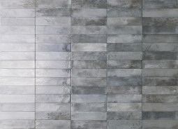 Керамогранит J91280_MojvLightGreyBrick 6х25 RHS глянцевый настенный