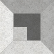 Керамогранит Megapolis Betton Grey Deco Серый 45х45 ProGRES Ceramica матовый напольная плитка 737496