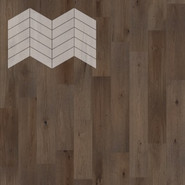 Паркетная доска Lab Arte Chevron Дуб Селект Кайт лак французская елка 400/337х110х14/3/60°