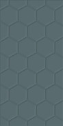 Настенная плитка Edelweiss Hexagon Blue WT36EDW23 30х60 New Trend глянцевая керамическая
