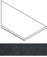 Титанио Бортик 30x60 Закругленный Левый Titanio Bor.30x60 Round Sx матовый