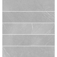 Керамогранит Petra Strip Grey (116977) 9,8х50,05 Wow глазурованный, матовый универсальный