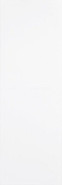 Настенная плитка CCR10-1 White (snow glossy rett) 25x75 Ceramika Konskie глянцевая керамическая 55061