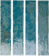 Настенная плитка Potters Prusian (133174) 5х25 Wow глянцевая керамическая