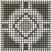 Мозаика Memoria Luce MEMOH02 керамика 30х30 см Appiani матовая чип 12х12 мм, бежевый, белый, серый