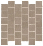 Мозаика Boost Natural Ecru Mosaico Tumbled 31x31 керамогранит матовая, коричневый A7CH