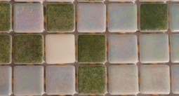 Мозаика Ezarri Fоsfo Green Premium 2.5x2.5 стекло 31.3х49.5