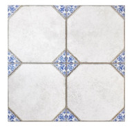 Керамогранит Leeds Blue 33x33 Realonda матовый универсальная плитка RLD000047