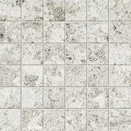 Мозаика Forte Dei Marmi Quark Brazilian White Mosaic керамогранит 30х30 см Atlas Concorde матовая, белый, серый 610110001194