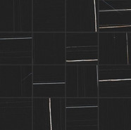 Мозаика Sahara Noir Mat 6 mm Mos. (756812)  керамогранит 30х30 см Casa Dolce Casa Stones and More 2.0 матовая чип 75х75 мм, бежевый, серый, черный