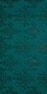 Декор Ewall Petroleum Green Damask керамический