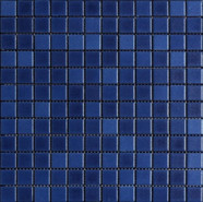 Мозаика Anthologhia Agapanto As керамика 30х30 см Appiani противоскользящая чип 25х25 мм, синий MAS 724C